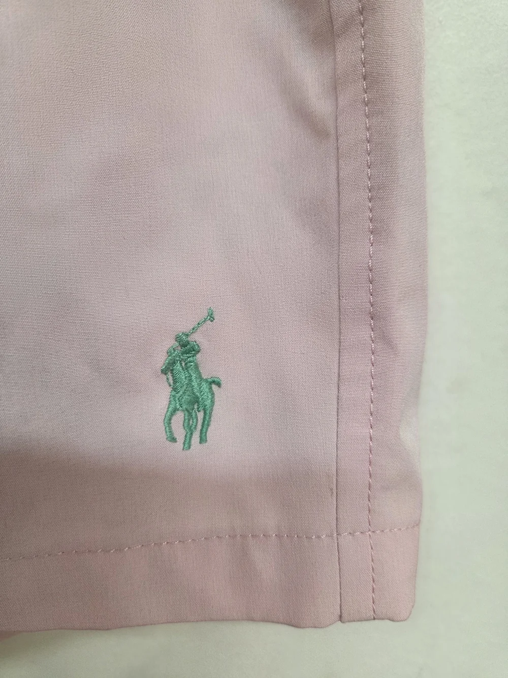 Polo by Ralph Lauren Light Pink Athletic Shorts with Green Pony